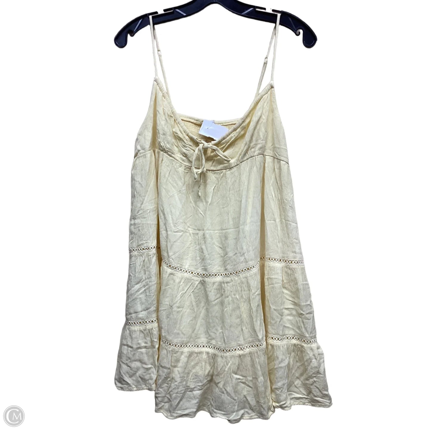 Dress Casual Short By Garage In Yellow, Size: L