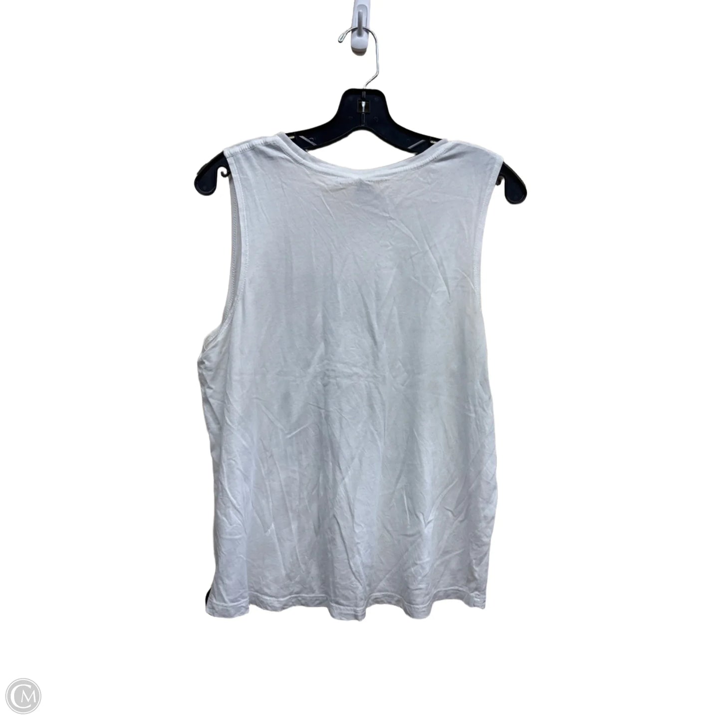 Top Sleeveless By Spiritual Gangster In White, Size: Xl
