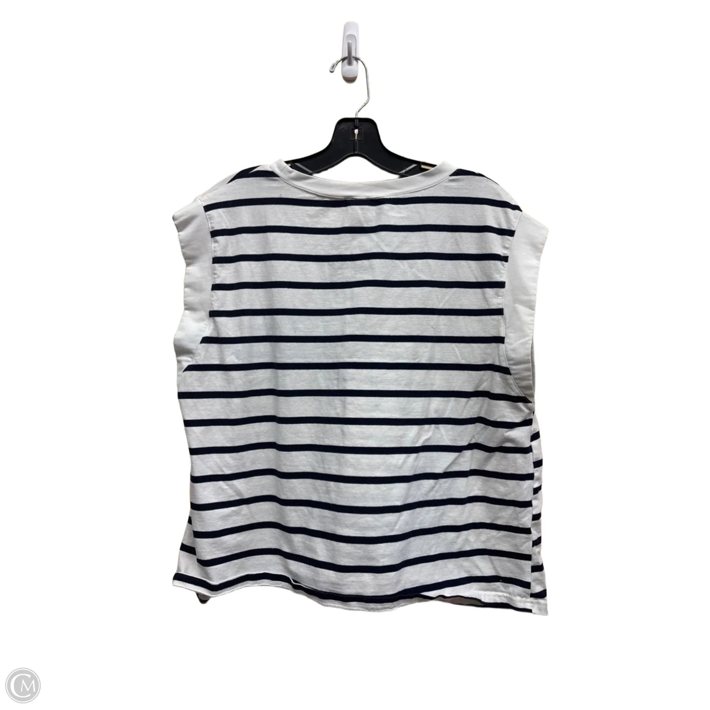 Top Sleeveless By Clothes Mentor In Striped Pattern, Size: Xl