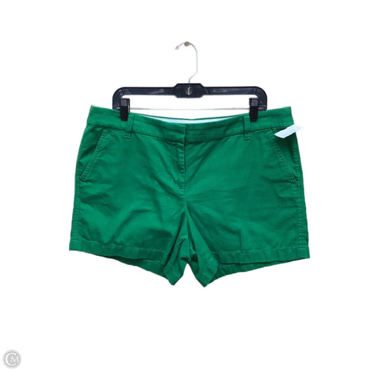 Shorts By J. Crew In Green, Size: 14