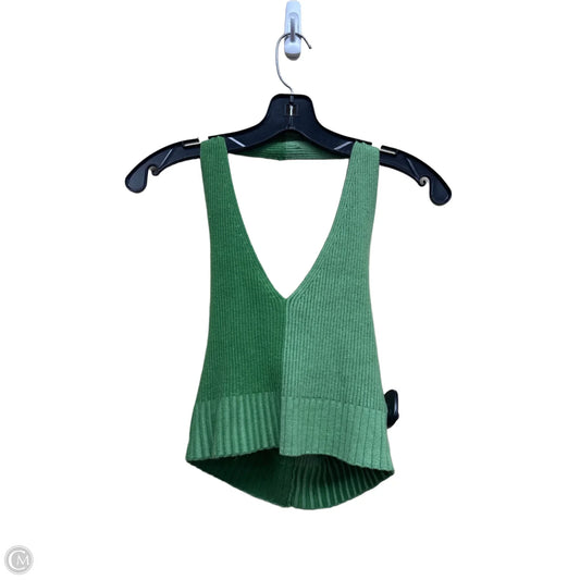 Top Sleeveless By La Hearts In Green, Size: M