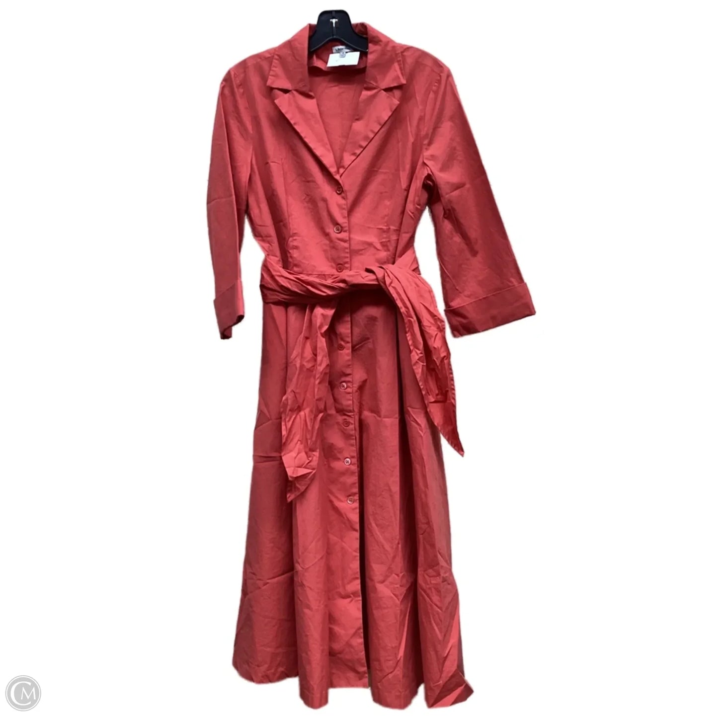 Dress Casual Maxi By Clothes Mentor In Orange, Size: 12