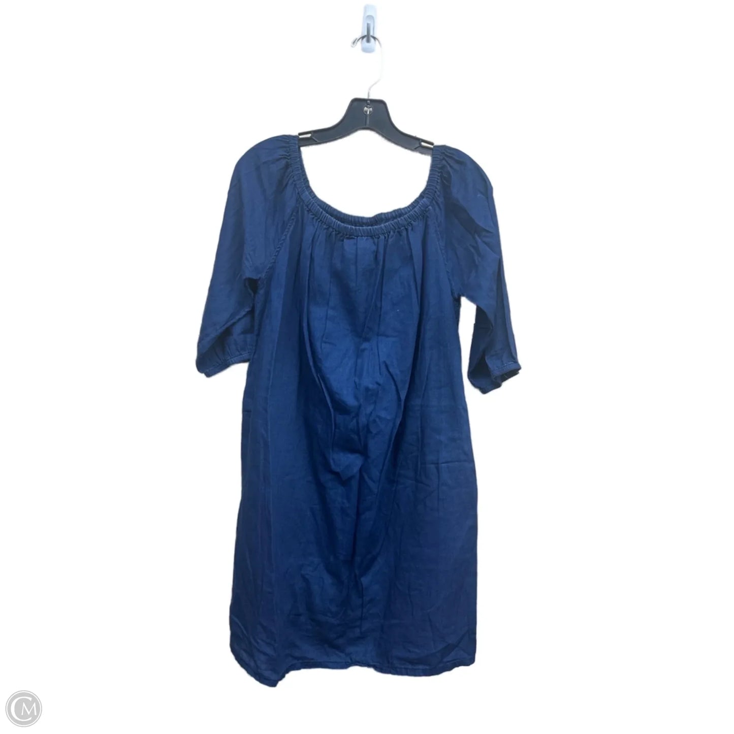 Dress Casual Midi By Madewell In Blue, Size: S