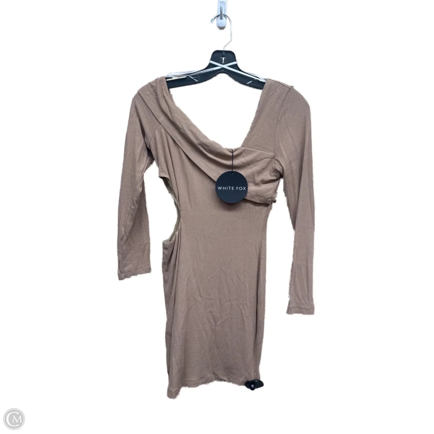 Dress Casual Short By Clothes Mentor In Tan, Size: M