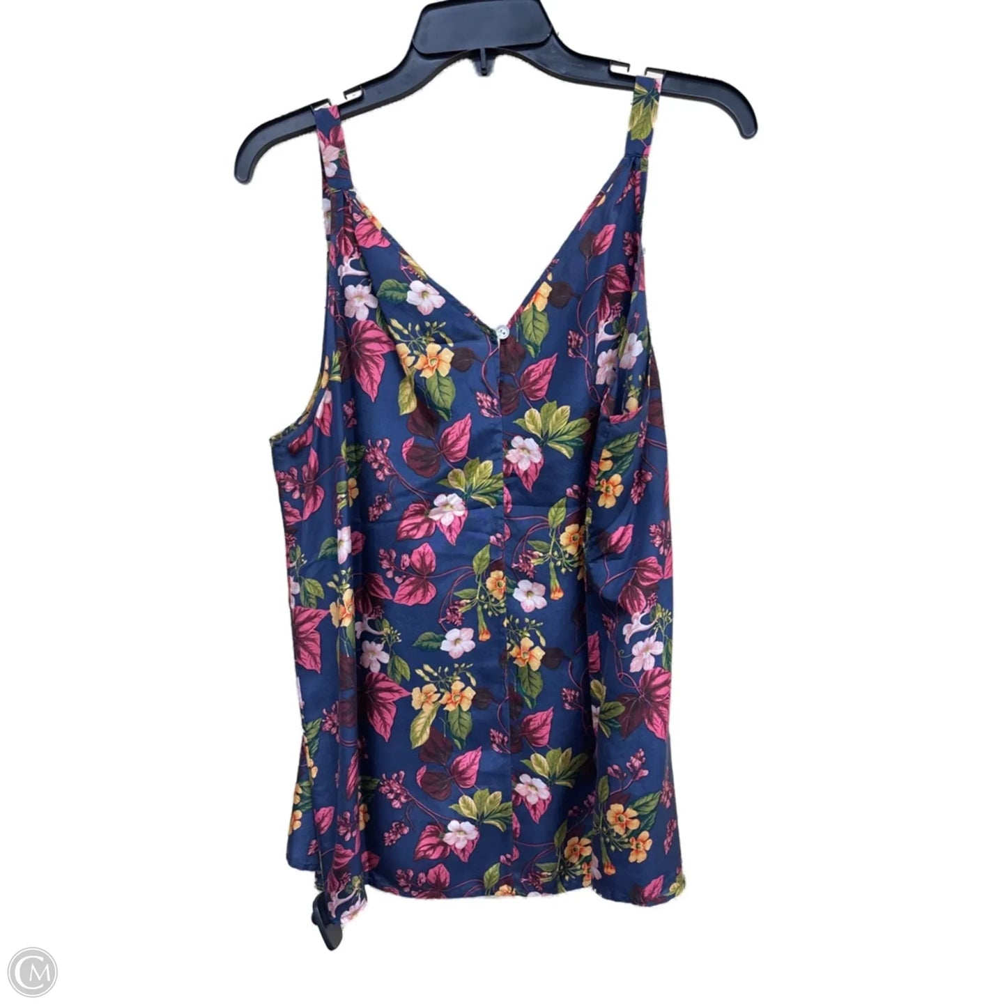 Top Sleeveless By Tommy Bahama In Floral Print, Size: L