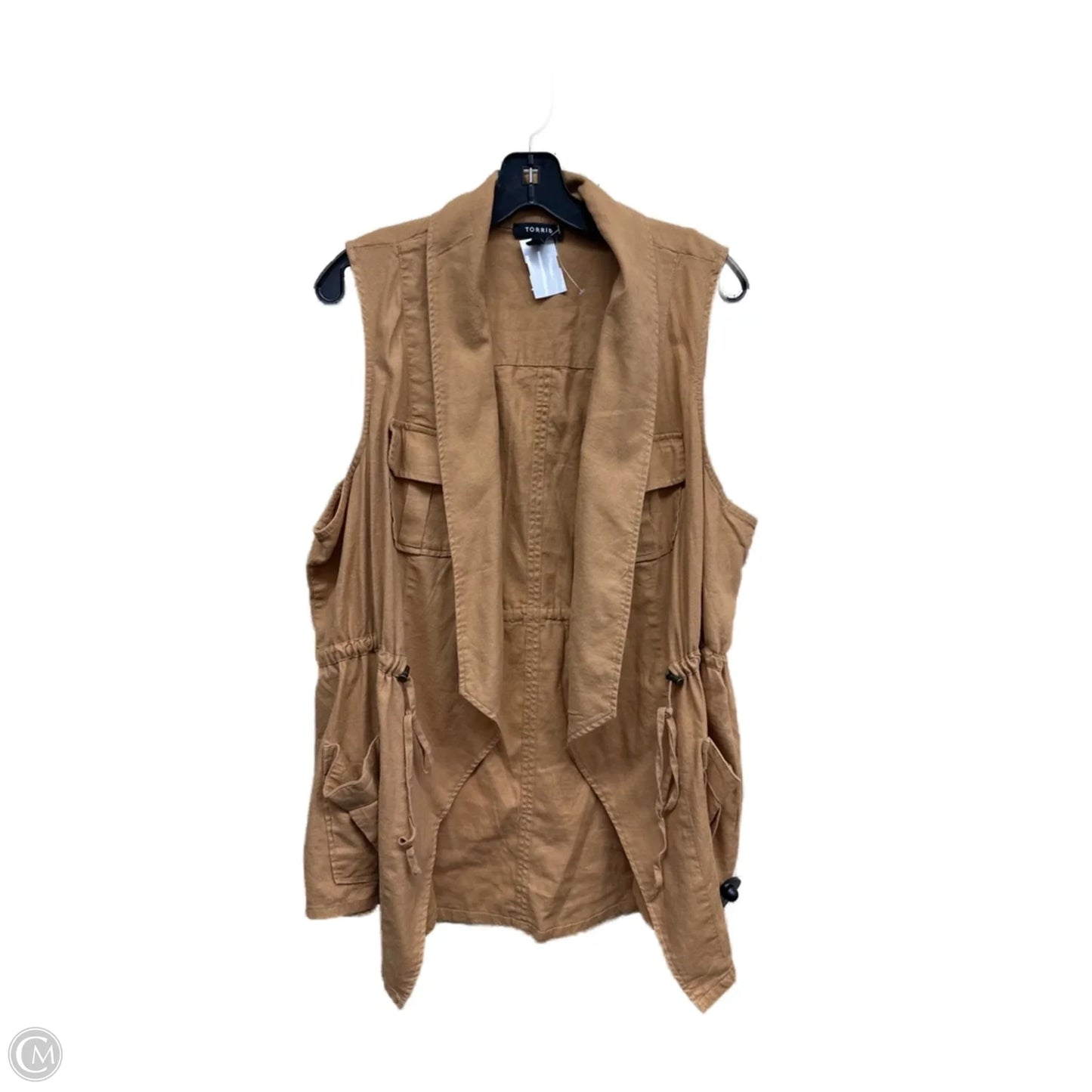 Vest Other By Torrid In Tan, Size: Xl