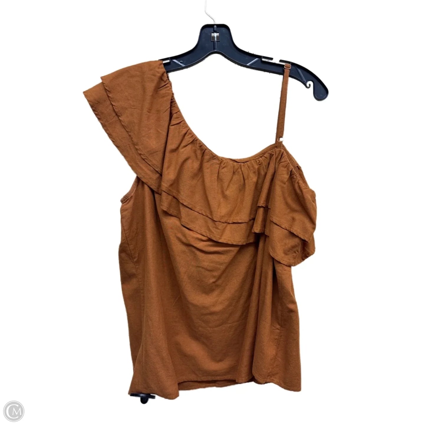 Top Sleeveless By Old Navy In Bronze, Size: L