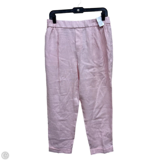 Pants Linen By Clothes Mentor In Pink, Size: M