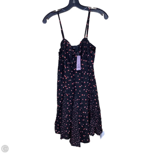 Dress Casual Short By Wild Fable In Black & Red, Size: M