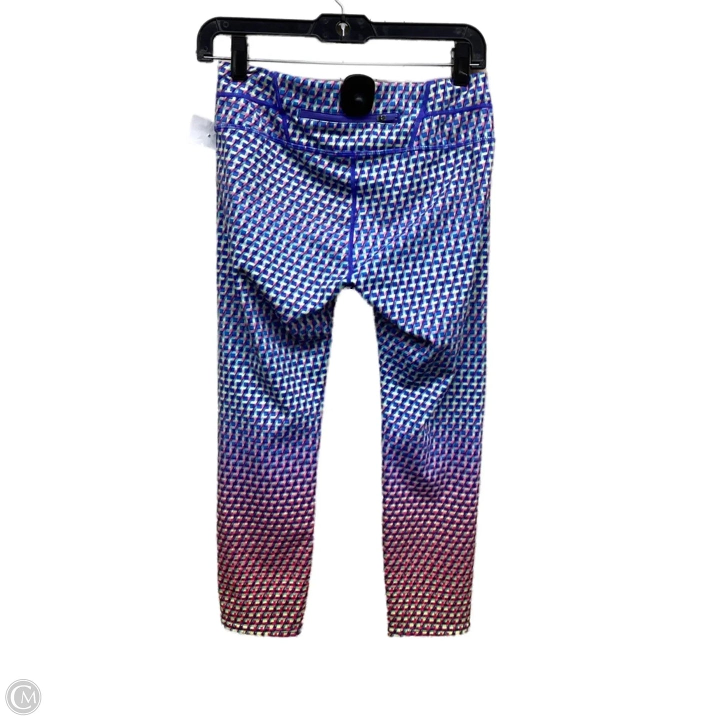Athletic Leggings By Athleta In Multi-colored, Size: S