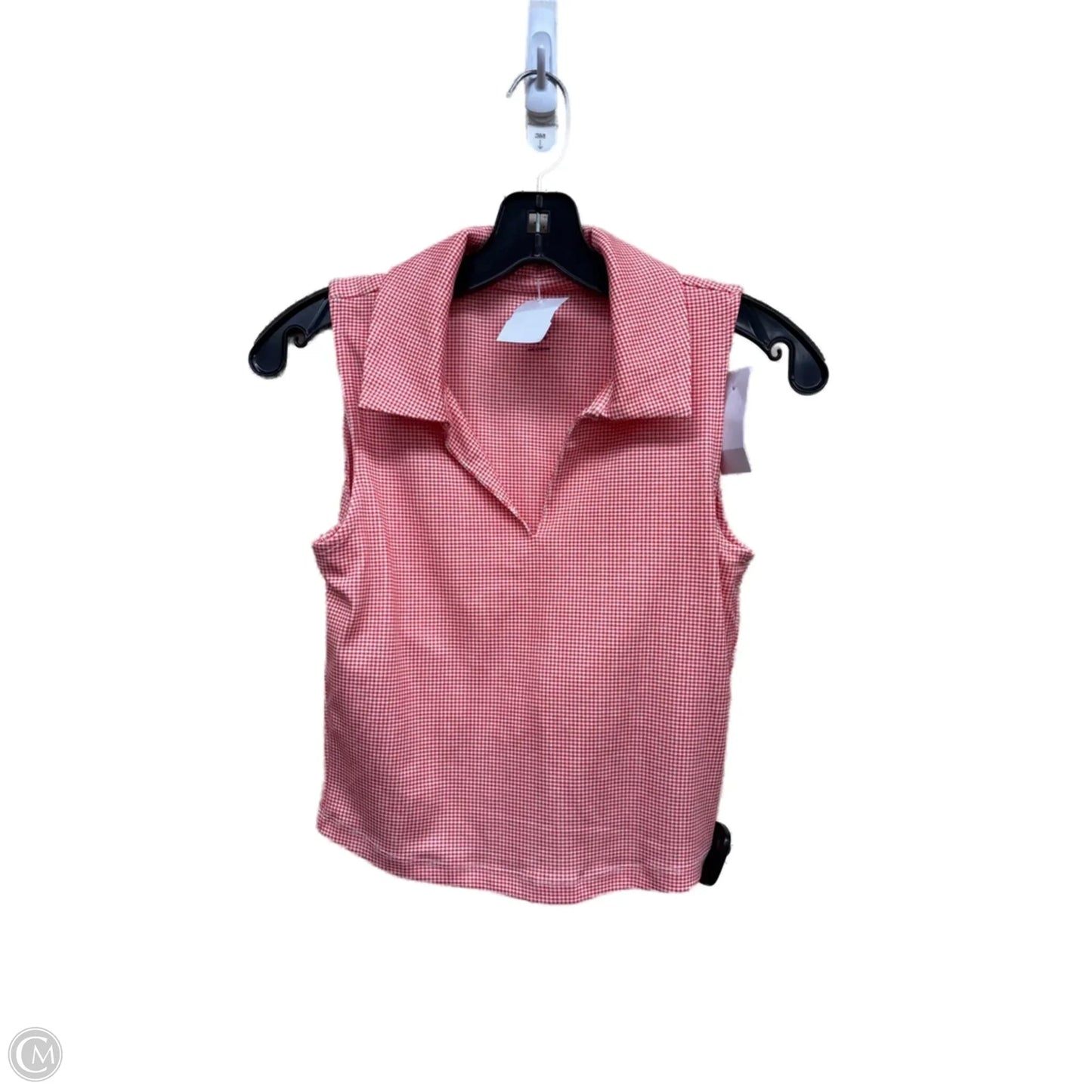 Athletic Tank Top By Lou And Grey In Red & White, Size: S