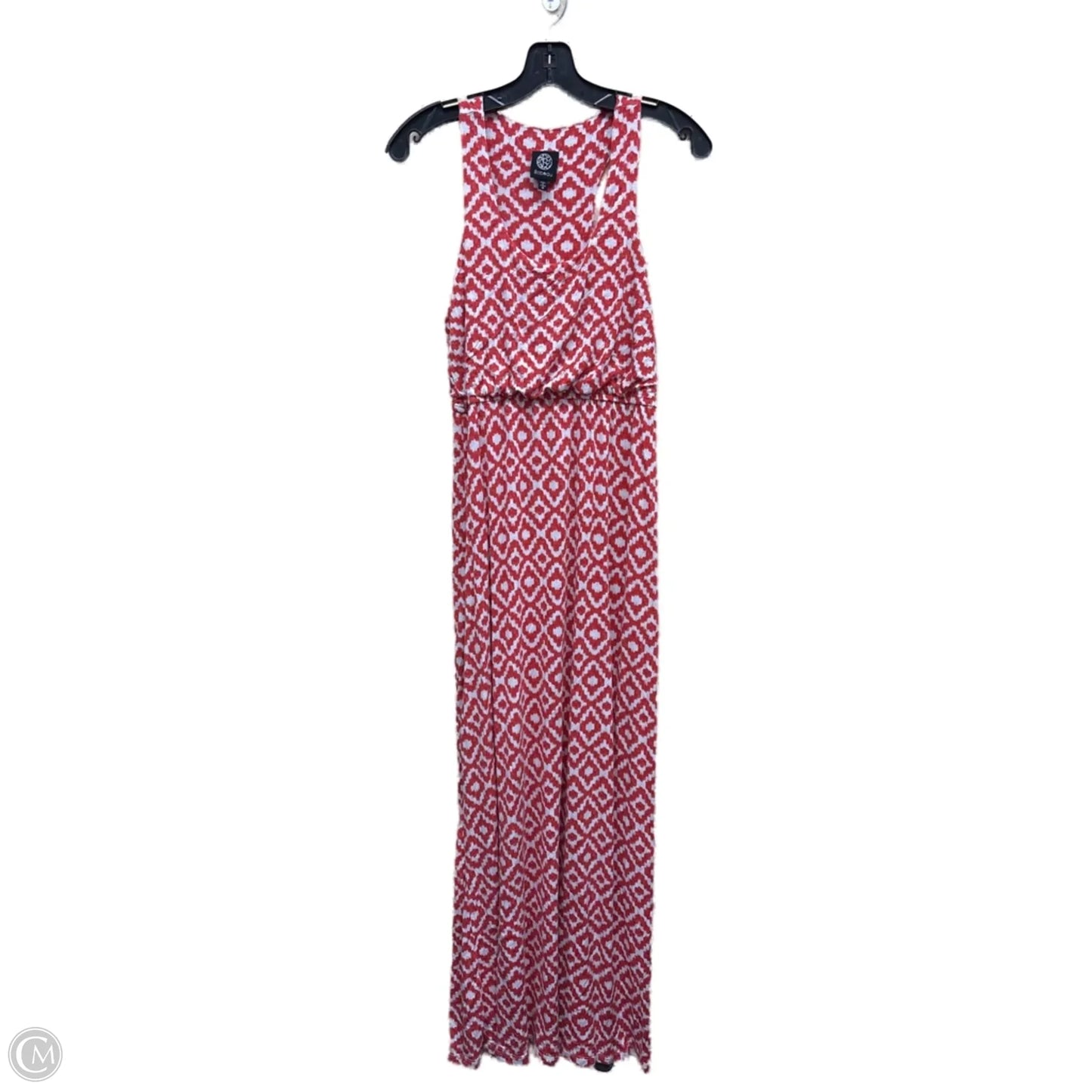 Dress Casual Maxi By Bobeau In Red & White, Size: M