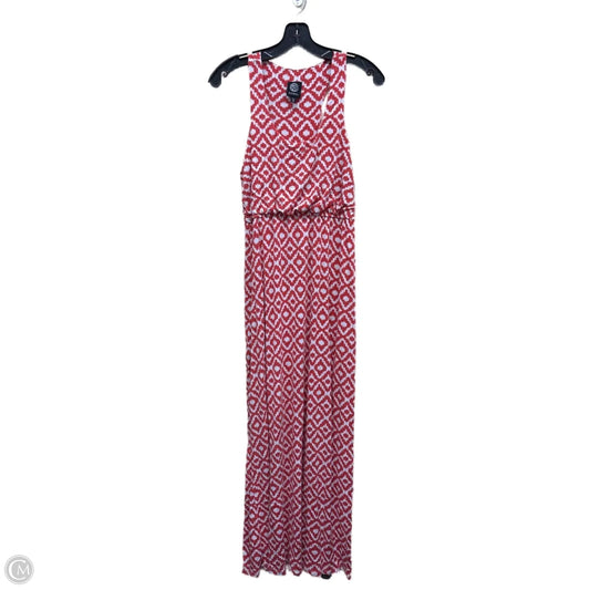 Dress Casual Maxi By Bobeau In Red & White, Size: M