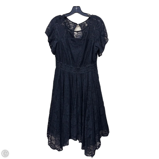 Dress Casual Midi By Torrid In Black, Size: M