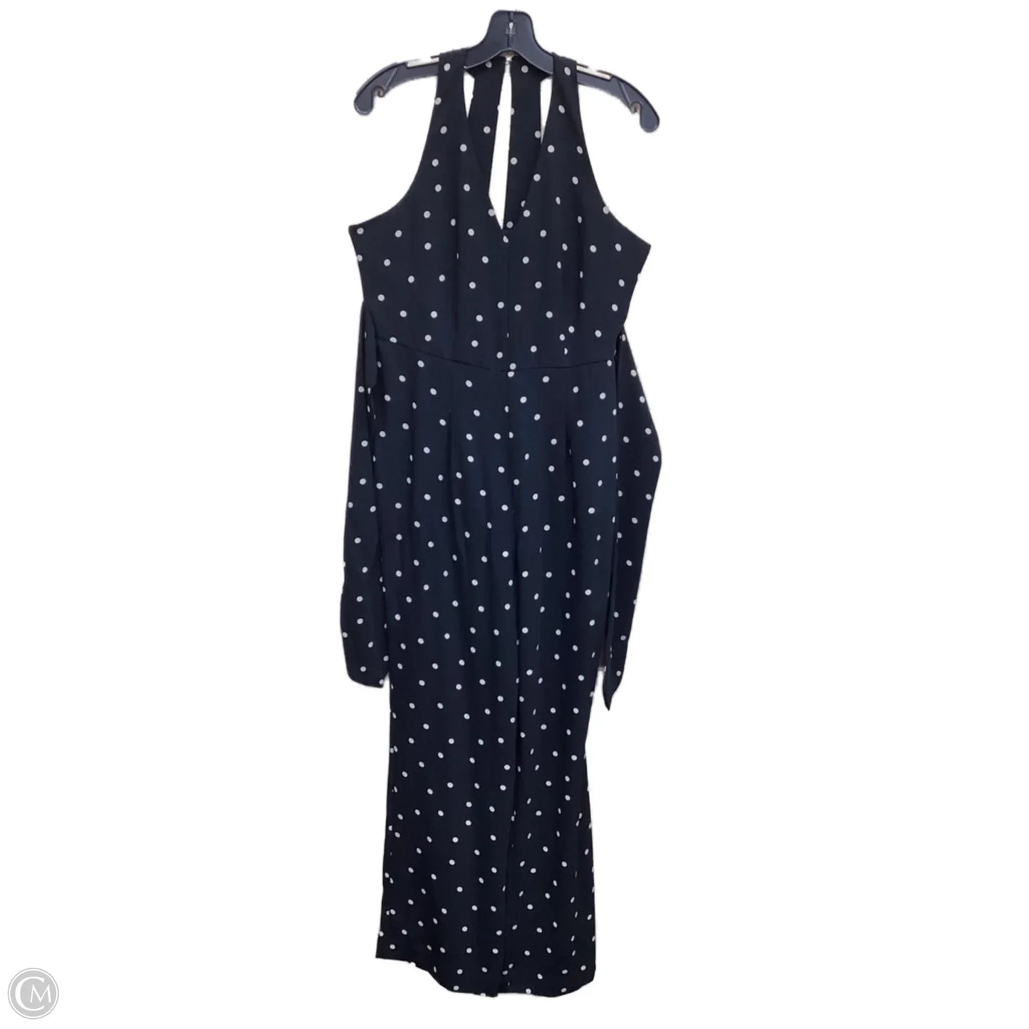Jumpsuit By Ann Taylor In Polkadot Pattern, Size: 4