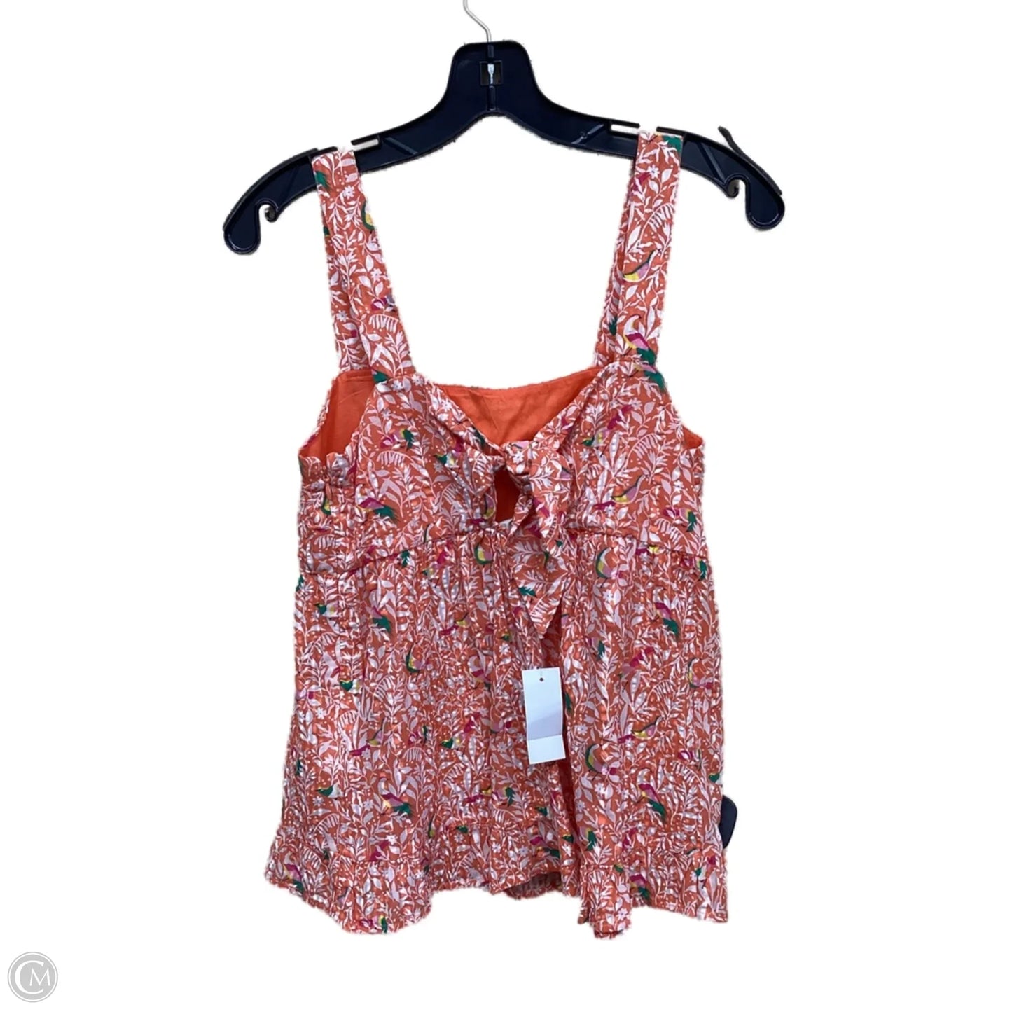 Top Sleeveless By Loft In Orange, Size: 0