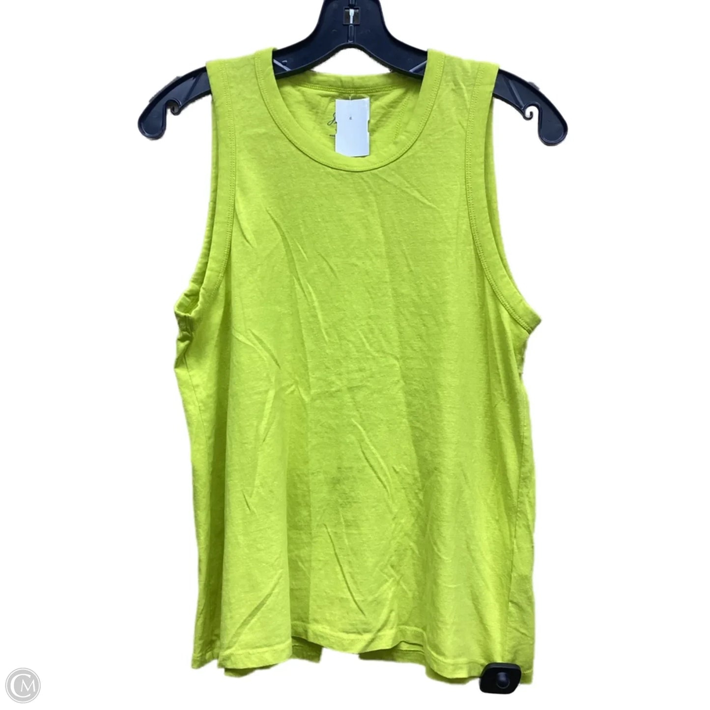 Top Sleeveless By J. Crew In Yellow, Size: M