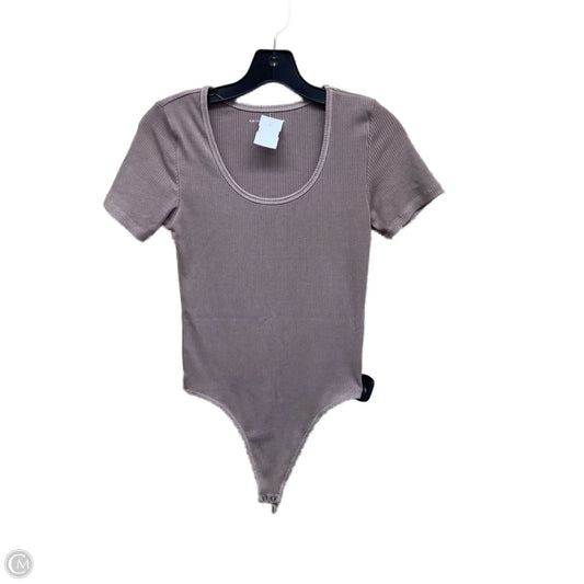 Bodysuit By American Eagle In Tan, Size: M