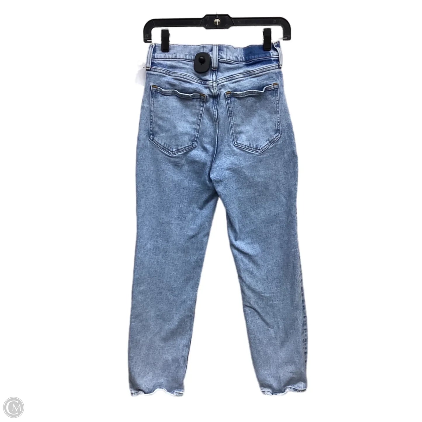 Jeans Straight By Abercrombie And Fitch In Blue Denim, Size: 2