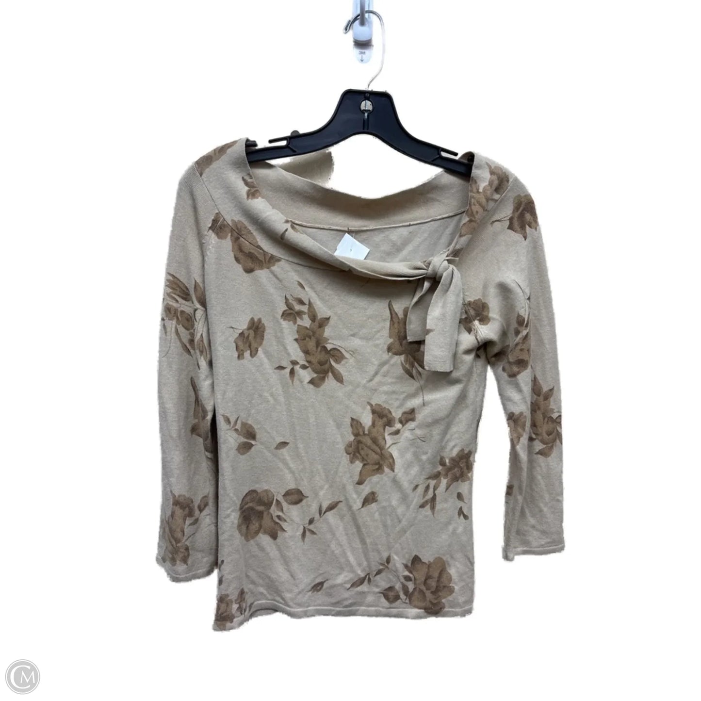 Top Long Sleeve By Clothes Mentor In Brown, Size: M