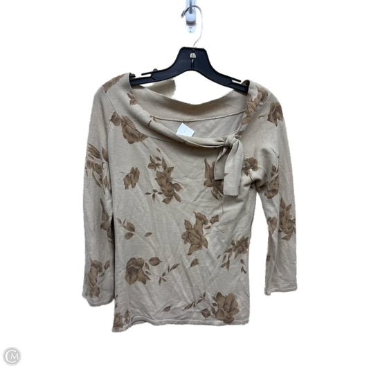 Top Long Sleeve By Clothes Mentor In Brown, Size: M