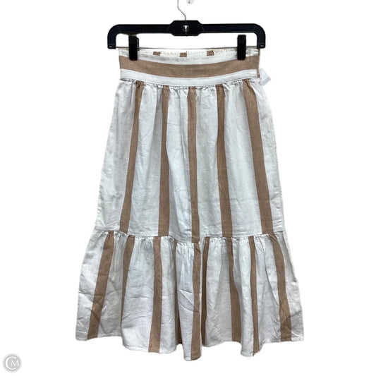 Skirt Maxi By Madewell In Striped Pattern, Size: Xxs