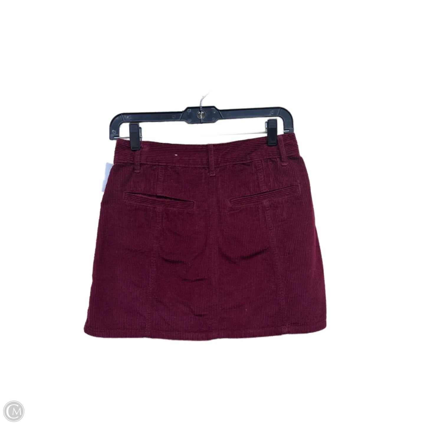 Skirt Mini & Short By American Eagle In Maroon, Size: 2