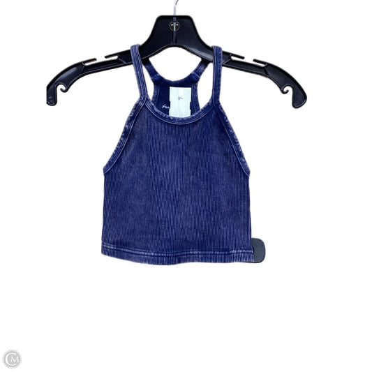 Top Sleeveless By Free People In Navy, Size: Xs