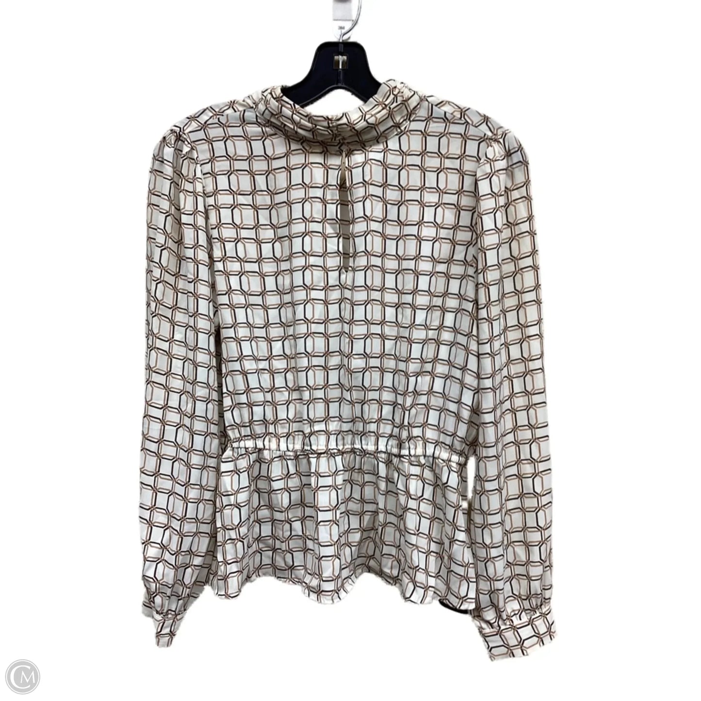 Top Long Sleeve By Dr2 In Brown, Size: Xs
