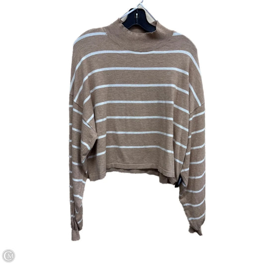 Top Long Sleeve By Lulus In Striped Pattern, Size: L