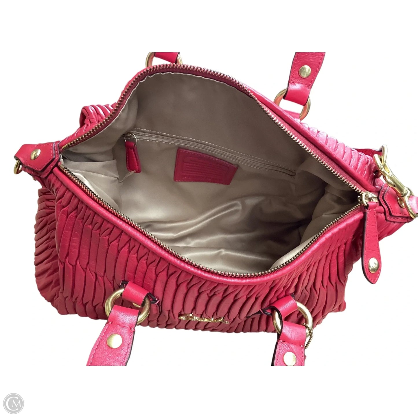Handbag Designer By Coach, Size: Medium