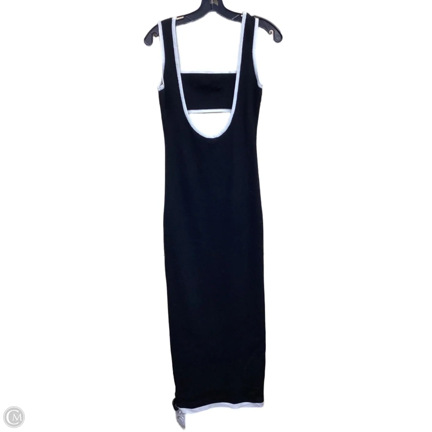 Dress Casual Maxi By Clothes Mentor In Black & White, Size: S