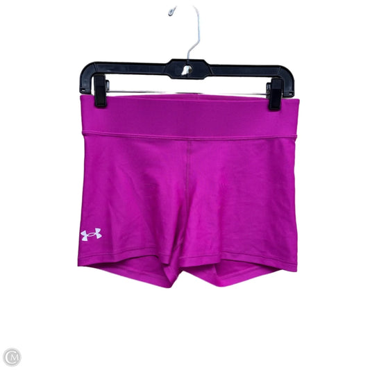 Athletic Shorts By Under Armour In Purple, Size: M