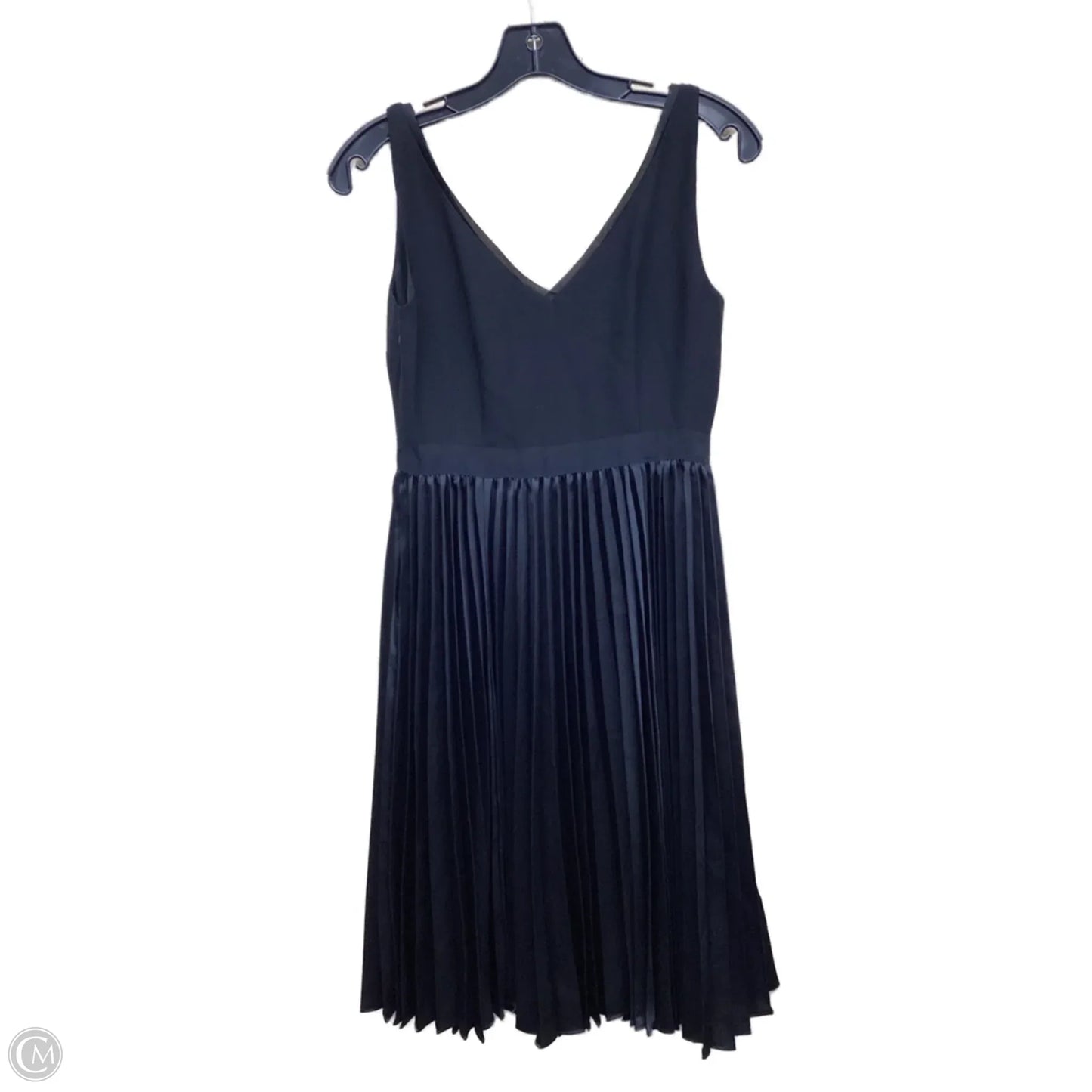 Dress Casual Midi By Banana Republic In Black, Size: 0