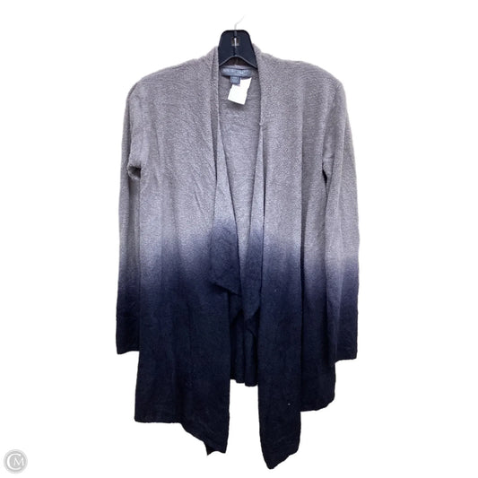 Cardigan By Barefoot Dreams In Blue & Grey, Size: M