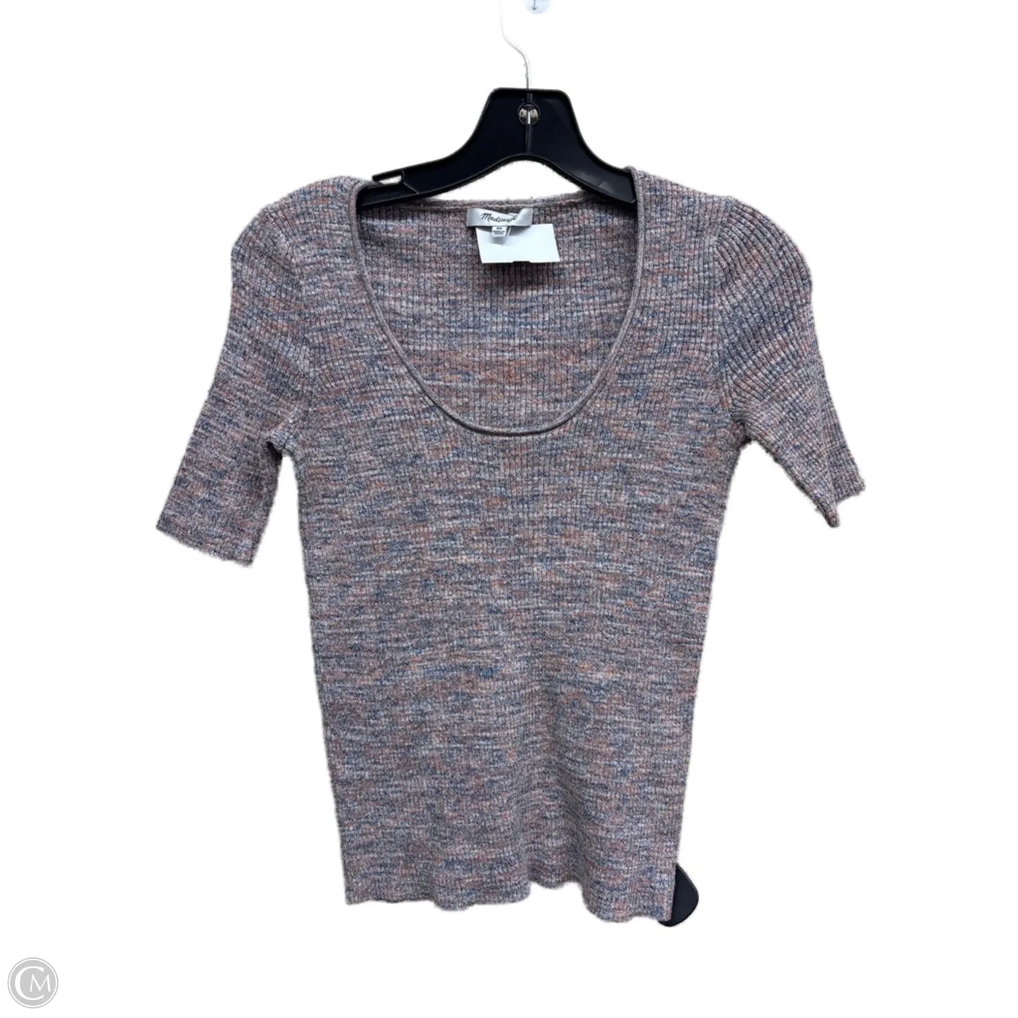 Top Short Sleeve By Madewell In Multi-colored, Size: Xs