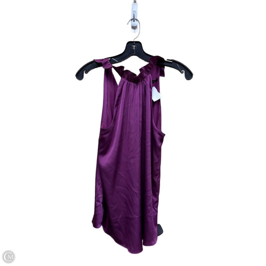 Top Sleeveless By White House Black Market In Purple, Size: 0