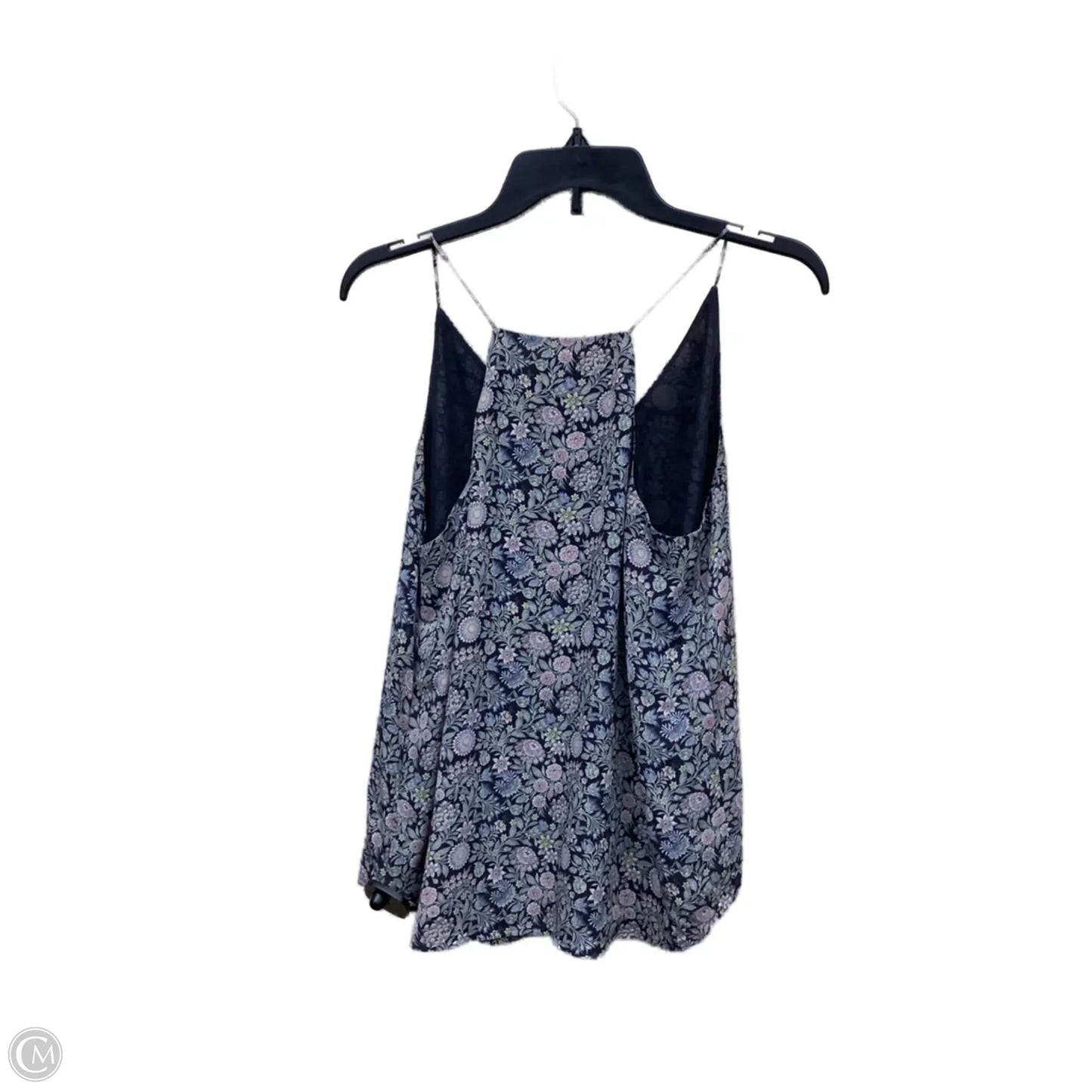 Top Sleeveless By Loft In Floral Print, Size: Mp