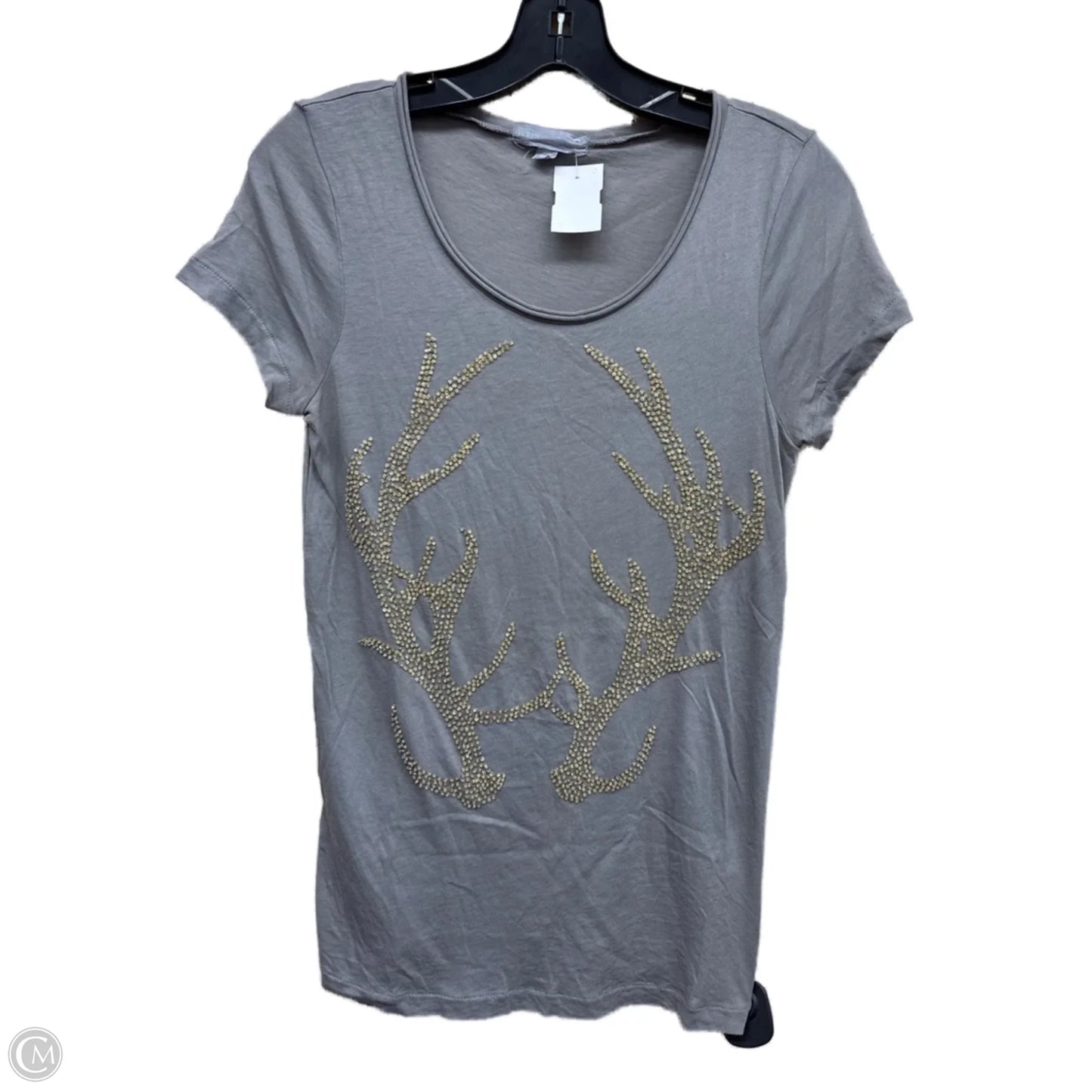 Top Short Sleeve By J. Crew In Grey, Size: S