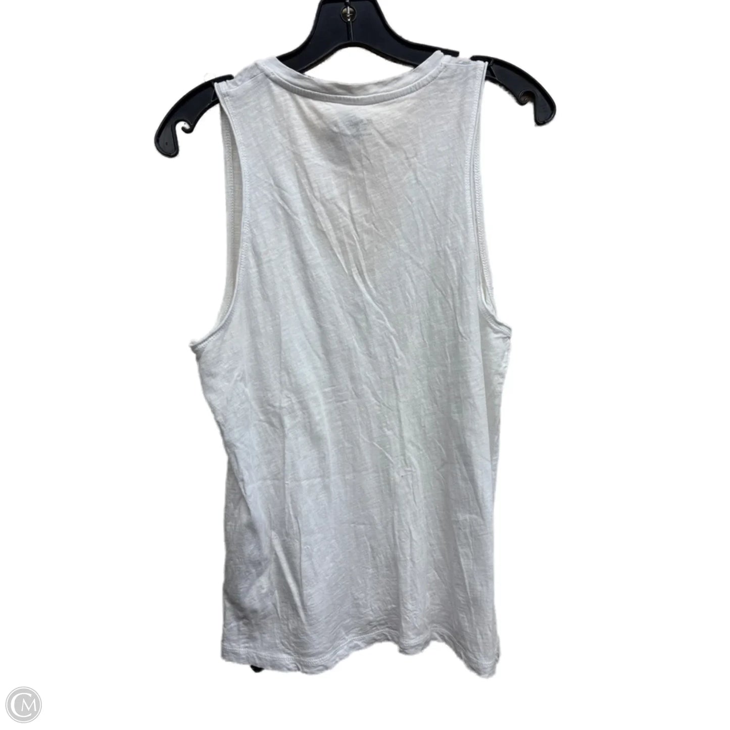 Top Sleeveless By Madewell In White, Size: M