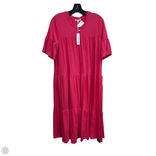 Dress Casual Midi By Sundry In Red, Size: 2