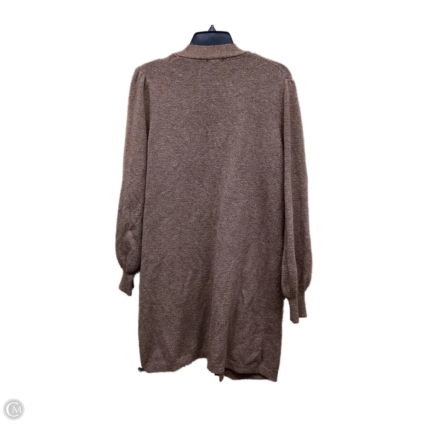 Sweater Cardigan By Max Studio In Brown, Size: M