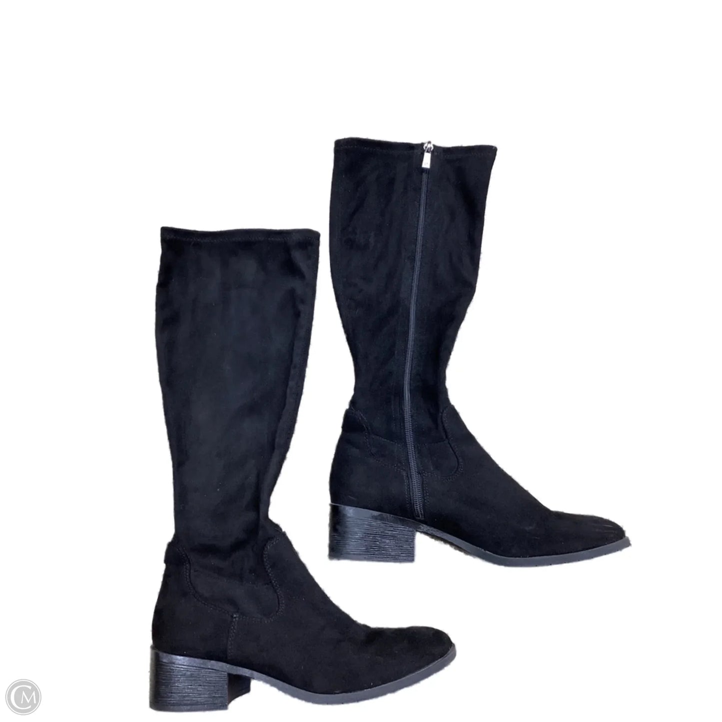 Boots Knee Flats By Kenneth Cole In Black, Size: 8