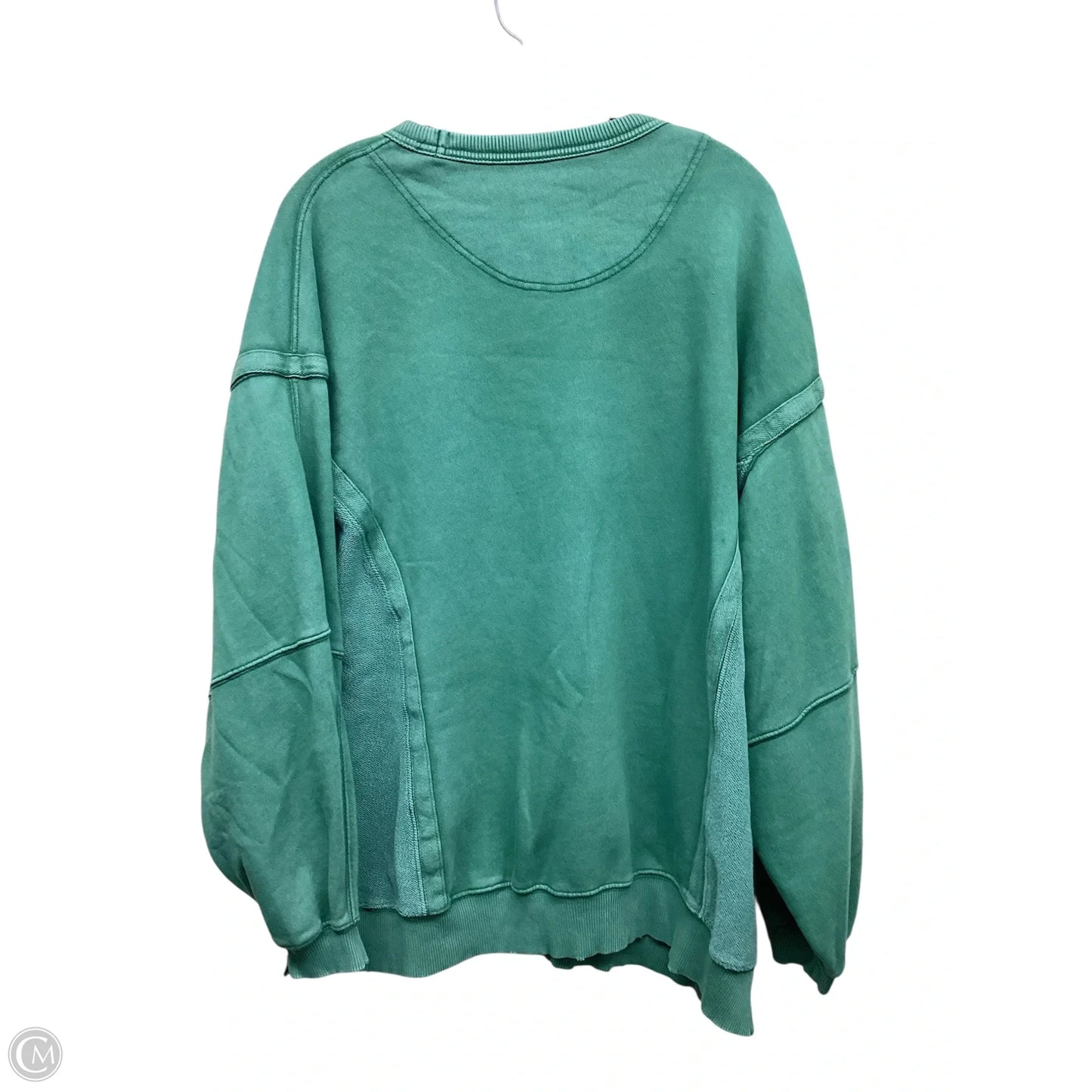 Sweatshirt Crewneck By Aerie In Green, Size: M
