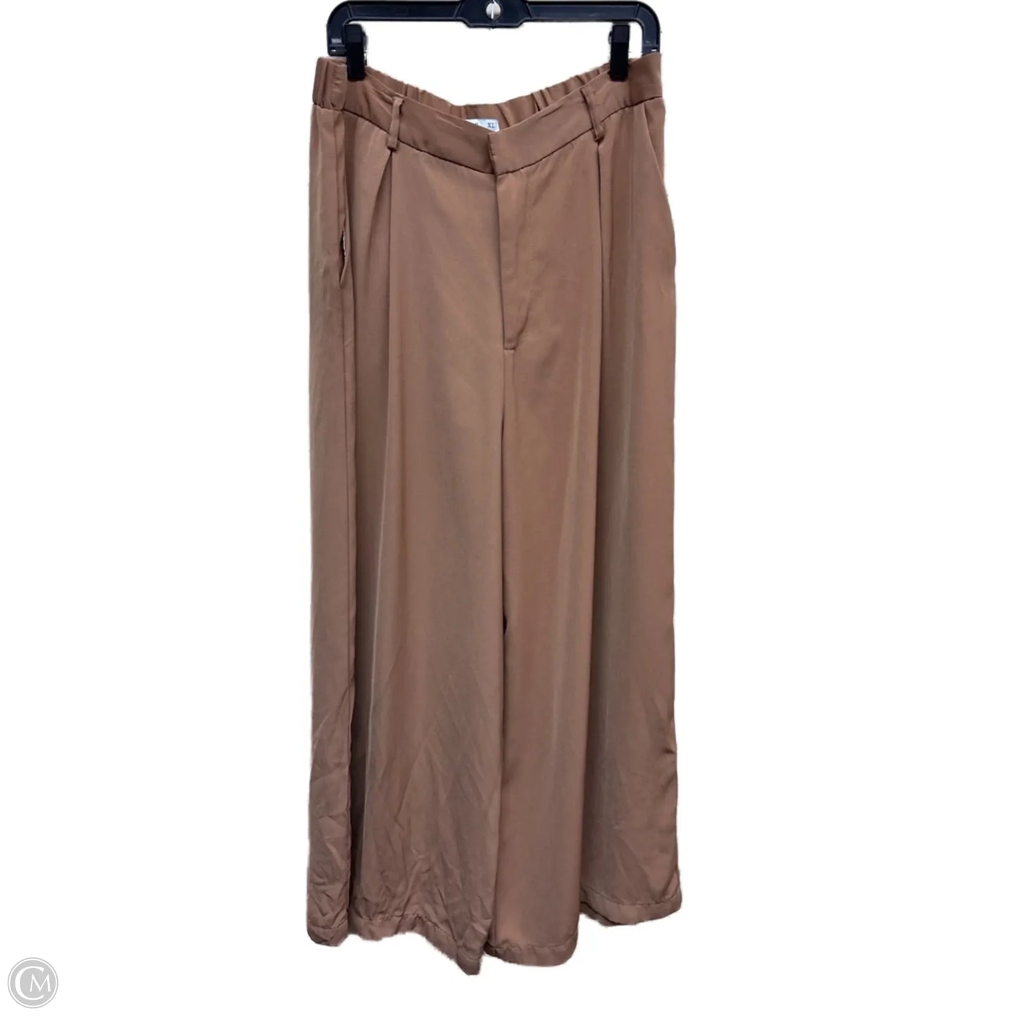 Pants Dress By Clothes Mentor In Tan, Size: Xl
