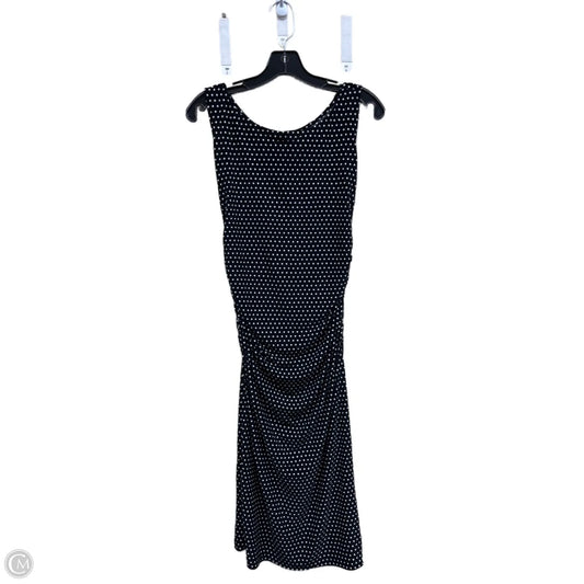 Dress Casual Midi By Clothes Mentor In Polkadot Pattern, Size: M