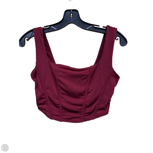 Top Sleeveless By Fashion Nova In Red, Size: S