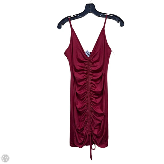 Dress Casual Midi By Fashion Nova In Red, Size: M