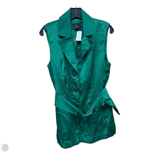 Vest Other By Worthington In Green, Size: M