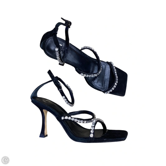 Sandals Heels Stiletto By Marc Fisher In Black, Size: 8
